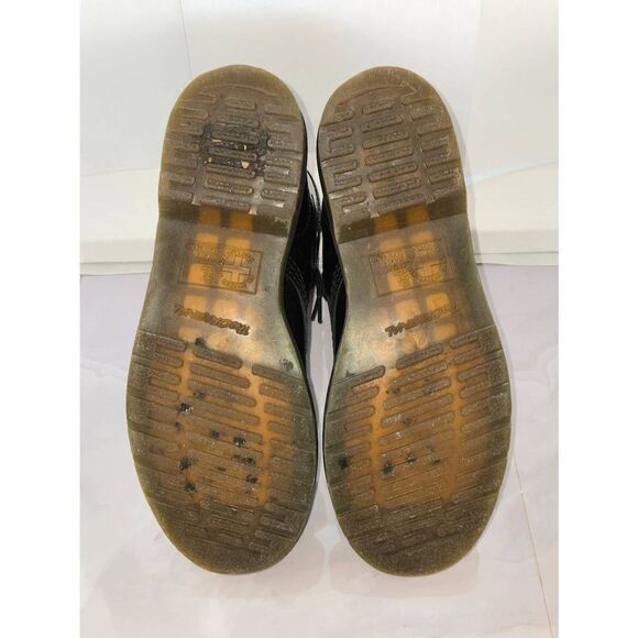 Dr. Martens 1460 Womens Size 8 Black Air Wait Patent Leather Boot - Picture 9 of 9